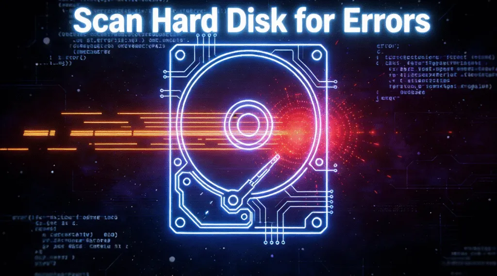 How to Scan Hard Disk for Errors and Recover Files Safely