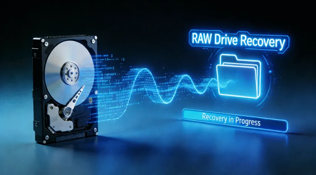 RAW Drive Recovery-How to Fix and Recover Data Safely