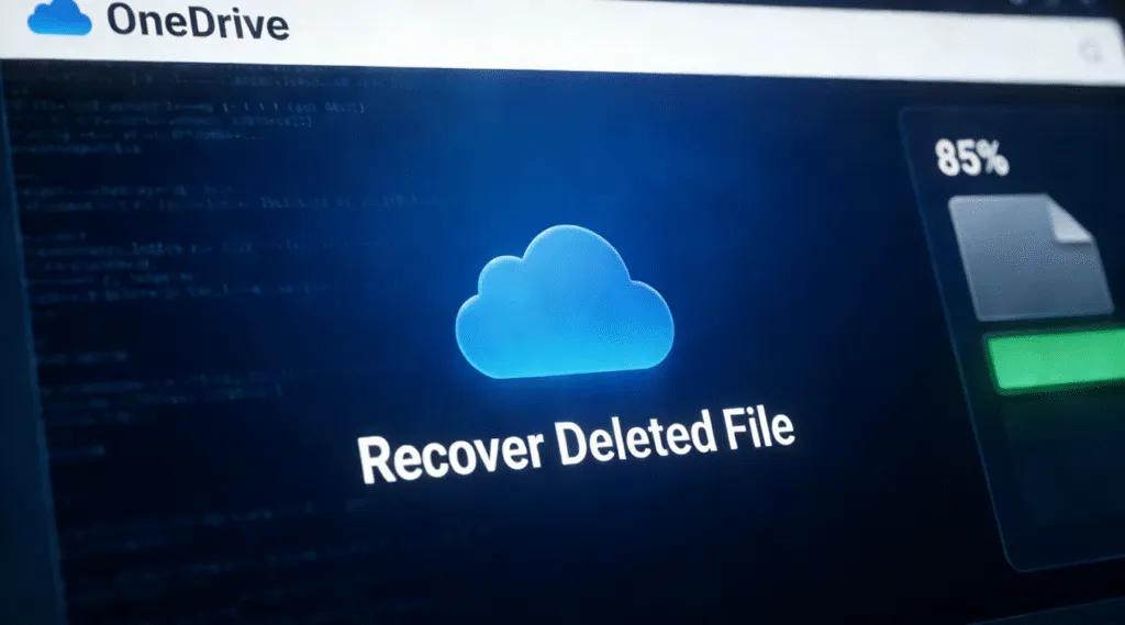 Recover Deleted File OneDrive 2026 Recovery Guide