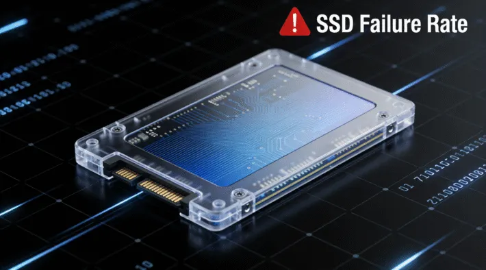 SSD Failure Rate Reliability, Lifespan, and Data Risk Explained