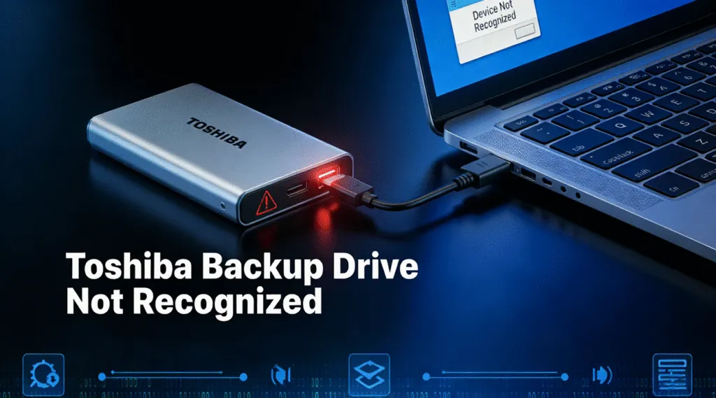 Toshiba Backup Drive Not Recognized - Guide de réparation complet