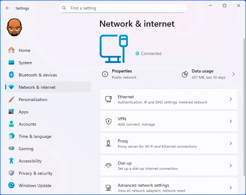 Find Local IP Address Using Windows 11