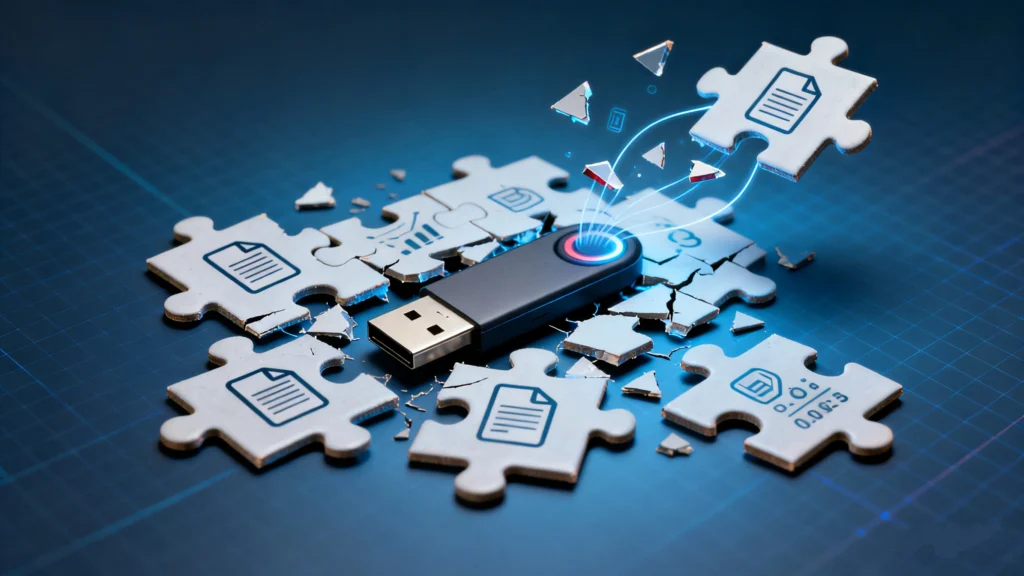 how to recover data from a corrupt pen drive safely