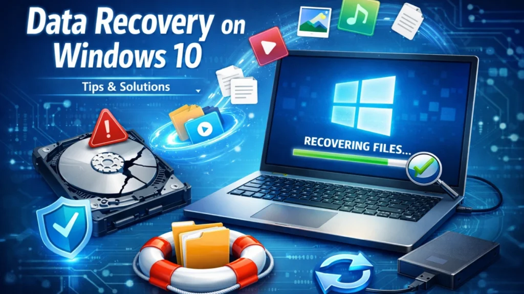 Como funciona a recuperação de dados no Windows 10