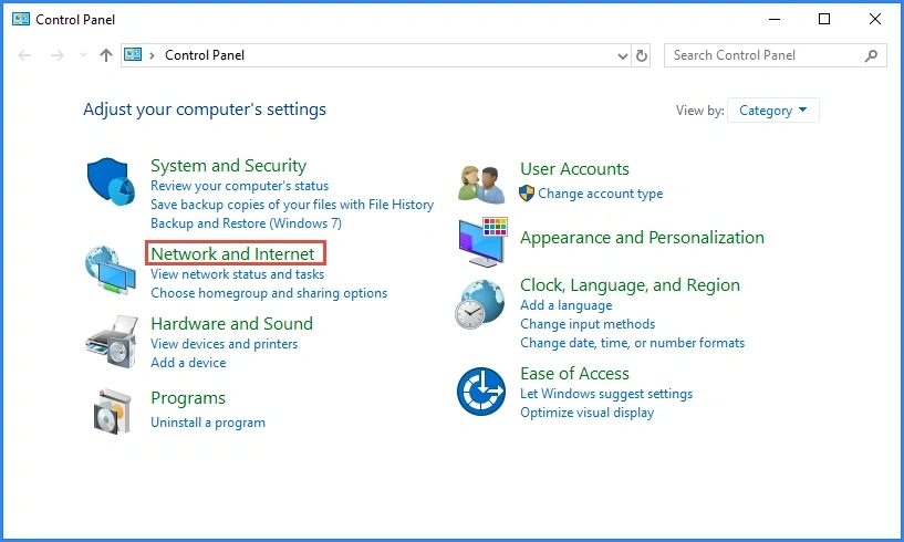 access network and internet