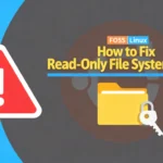 corriger l'erreur de système de fichiers en lecture seule