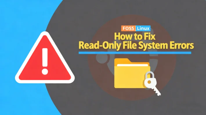 fix read-only file system error