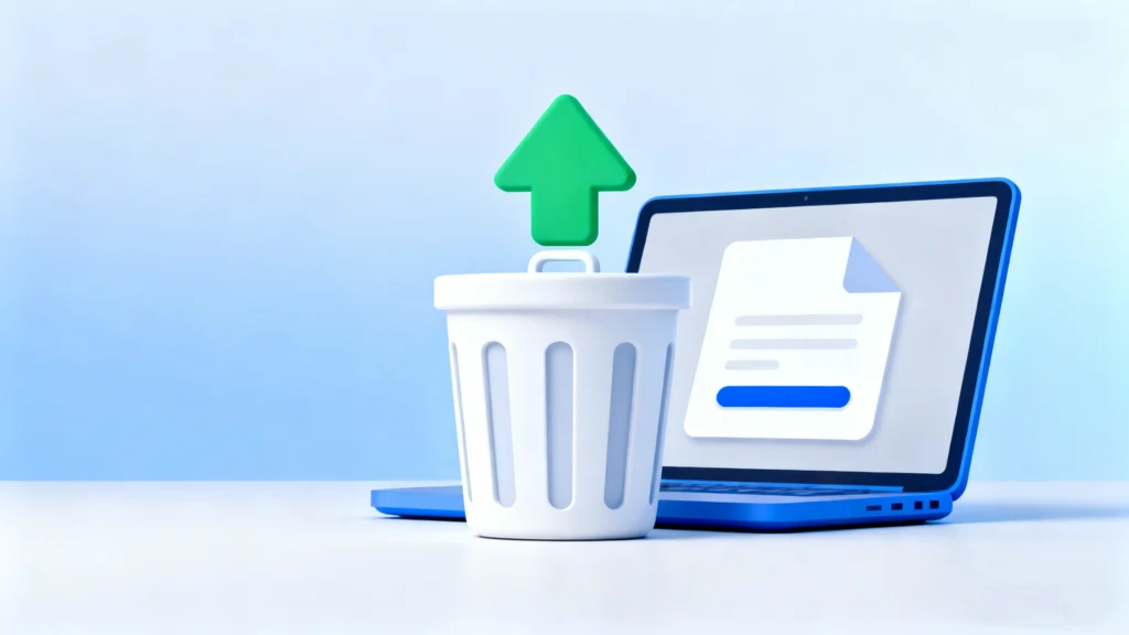 recuperar archivos borrados de la papelera de reciclaje en Windows