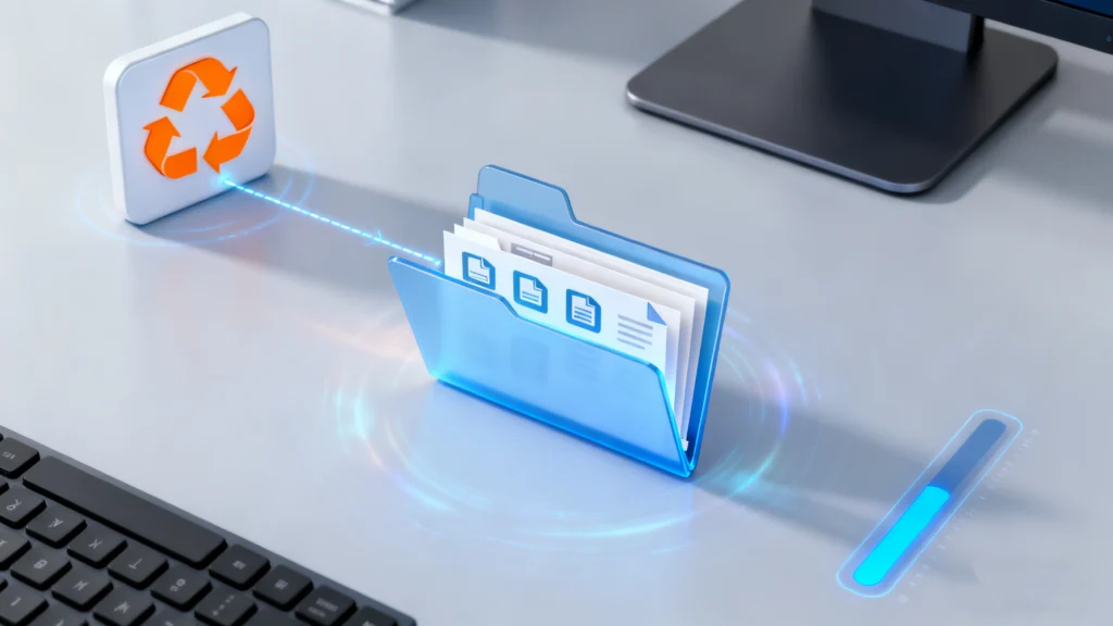 how to recover files that were deleted from recycle bin