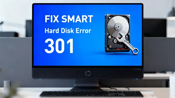 Fix SMART Hard Disk Error 301