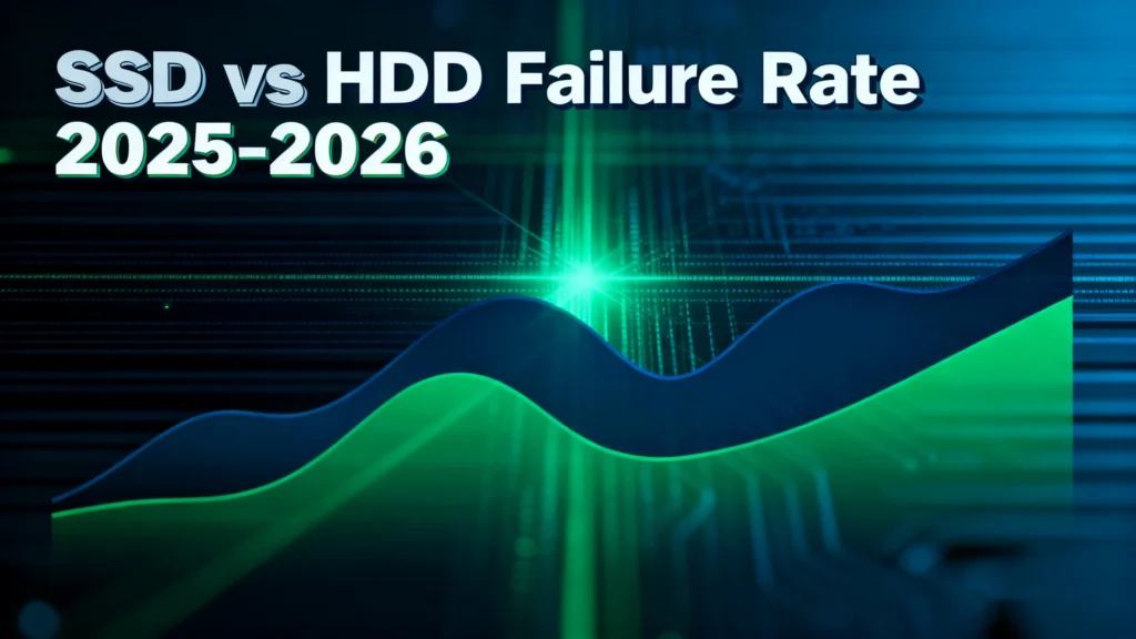 the failure rate of SSD vs HDD