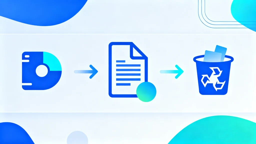 Learn windows how to recover deleted files