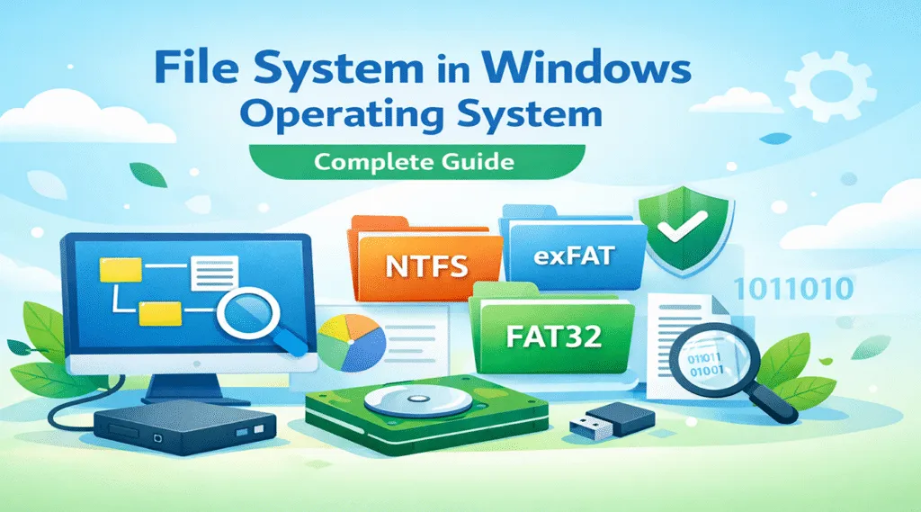 Um guia completo para o sistema de arquivos no sistema operacional Windows