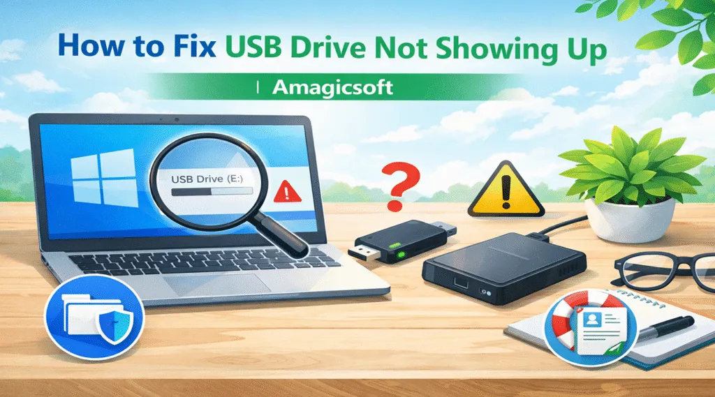 Comment réparer une clé USB qui ne s'affiche pas