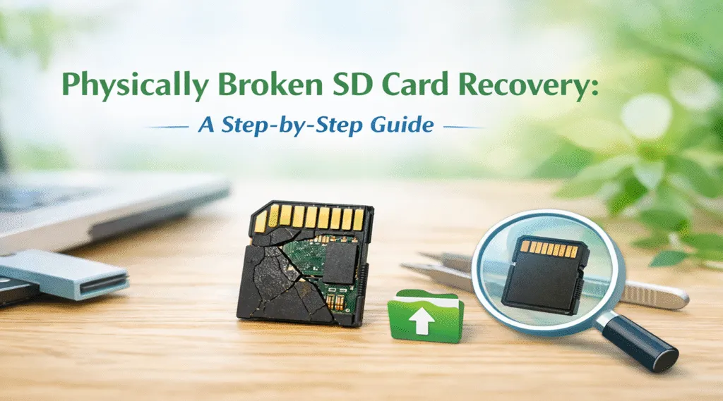 Physically Broken SD Card Recovery A Proven Guide