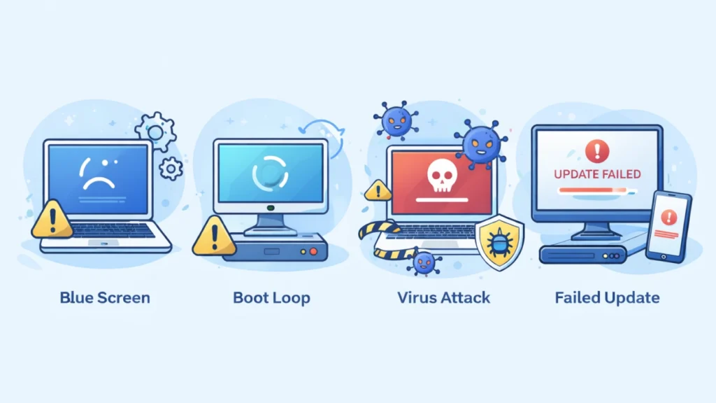 Recover Files from Crash Situations