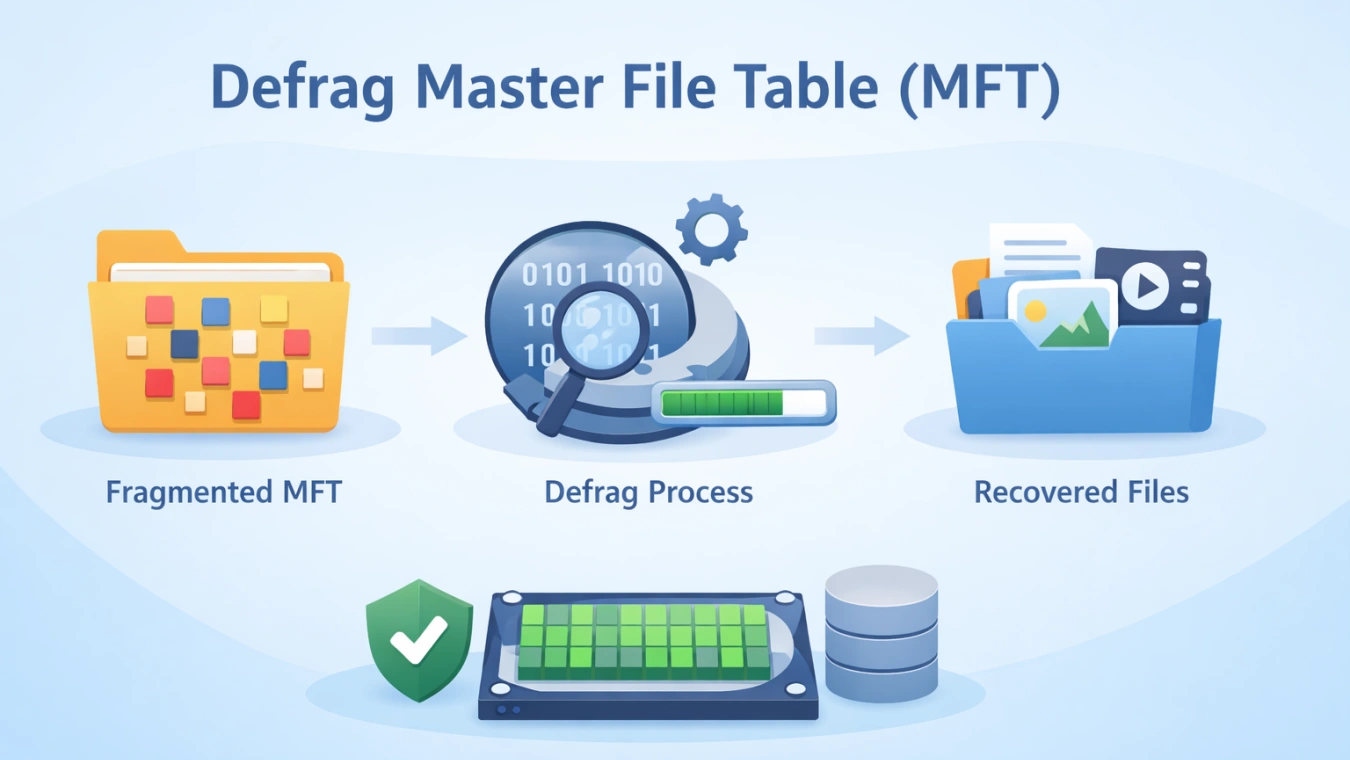 Defrag Master File Table Guide | Amagicsoft