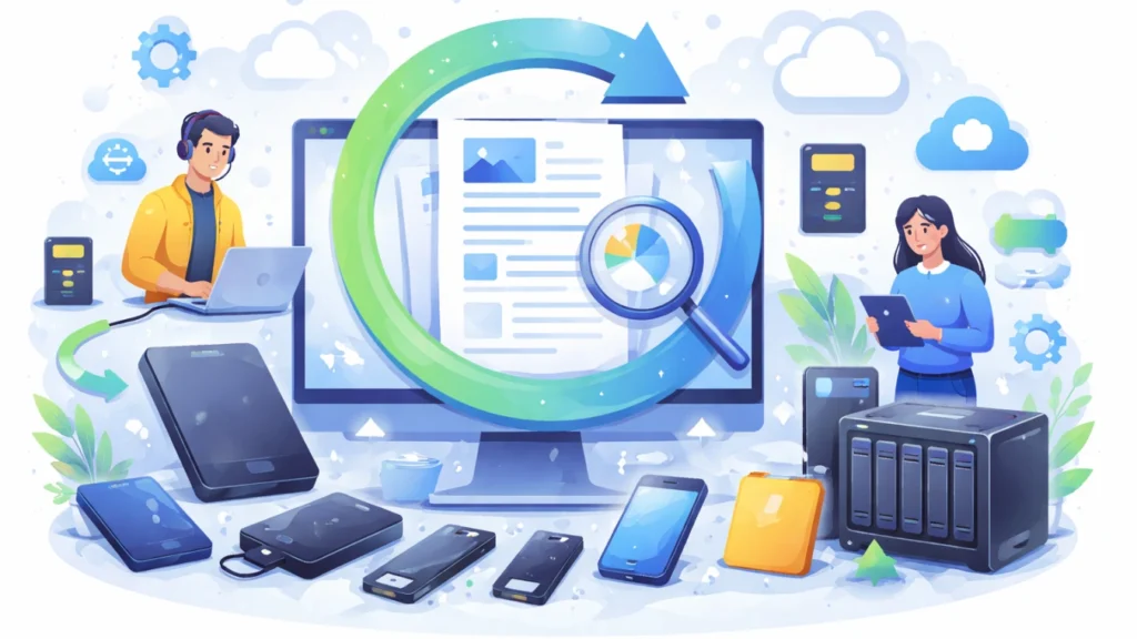 Recover Documents from Different Devices