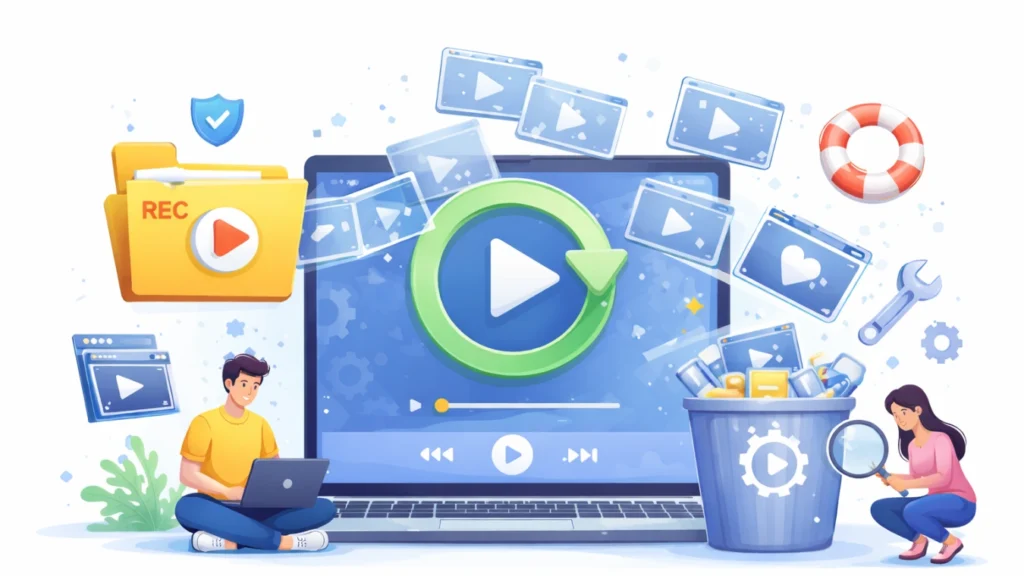 video recovery using magic data recovery