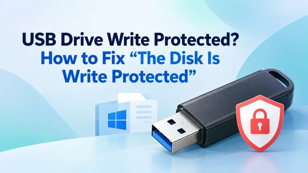 How to Fix “The Disk Is Write Protected”