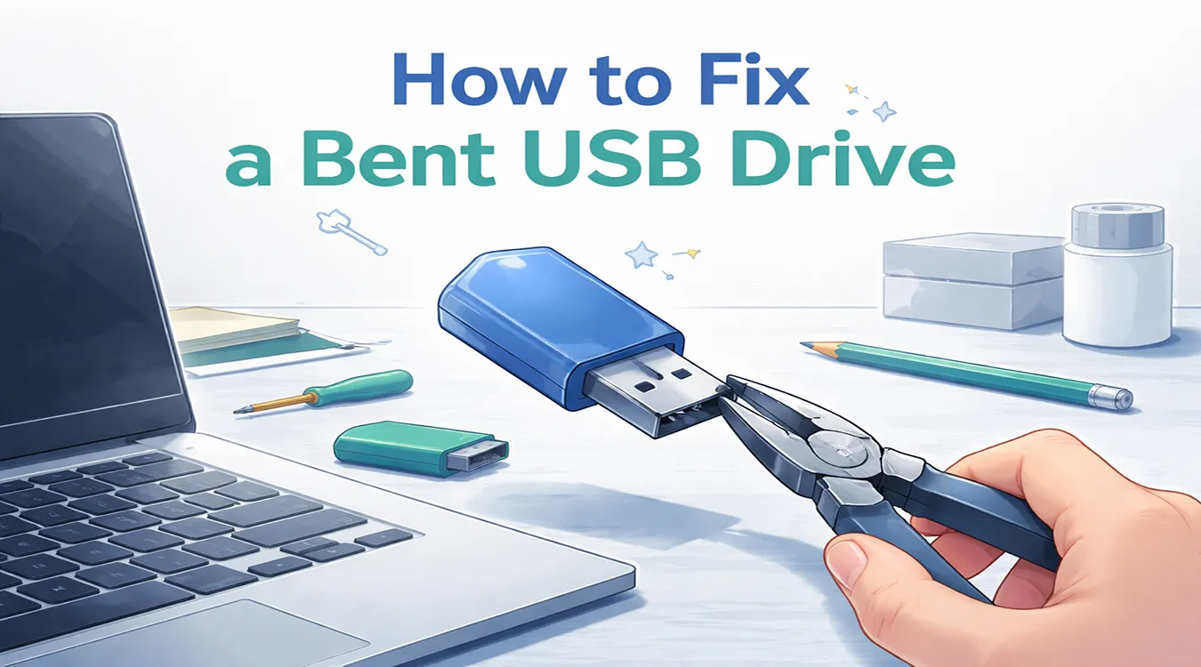 Comment réparer une clé USB tordue sans perdre de données Amagicsoft — free download