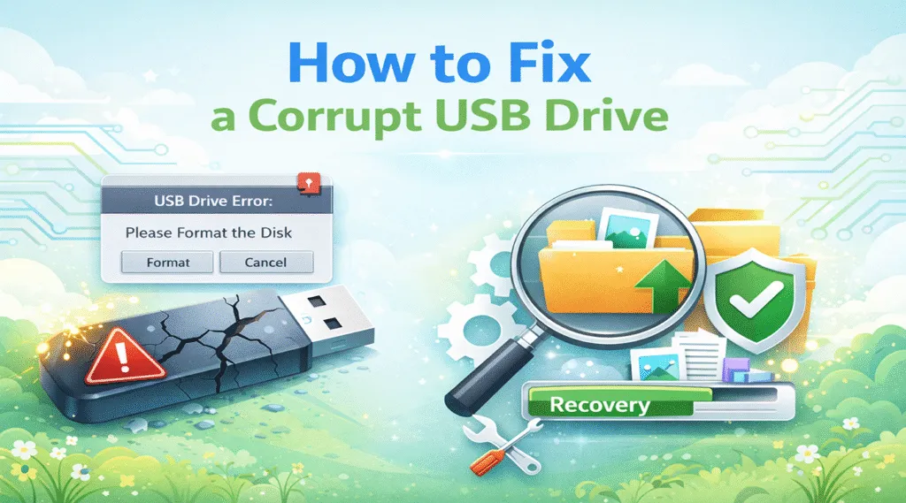 How to Fix a Corrupt USB Drive