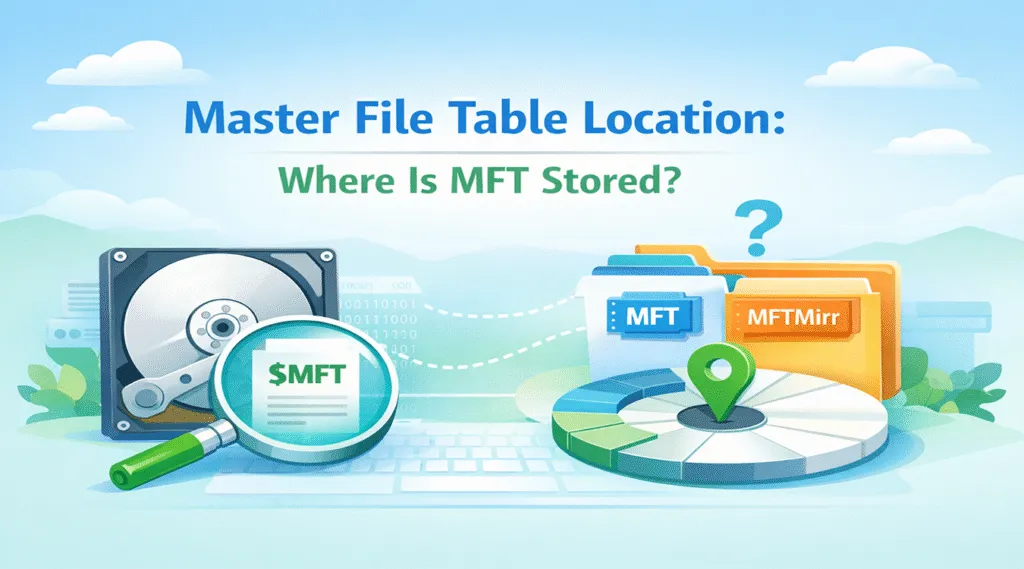 Master File Table Location Where Is MFT Stored