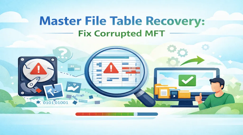 Master File Table Recovery Fix Corrupted MFT