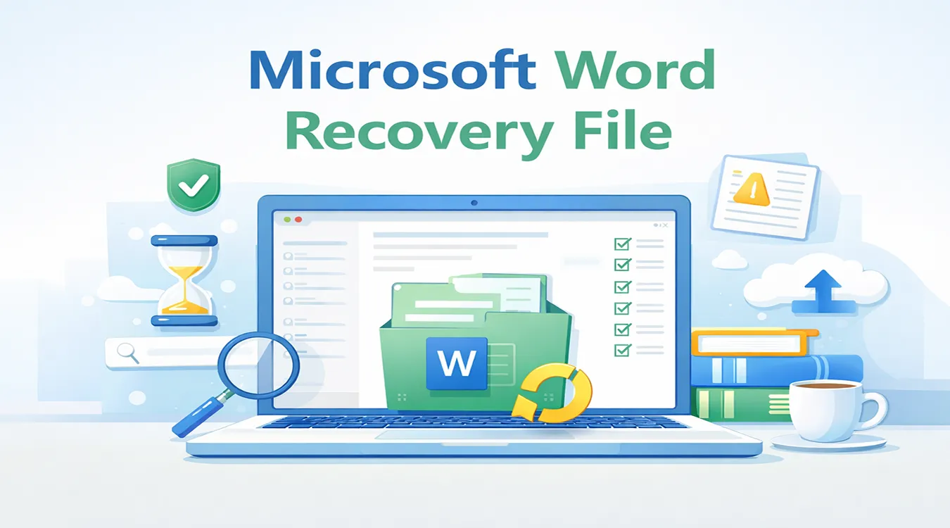 Microsoft Word Recovery File: Find & Restore Guide | Amagicsoft
