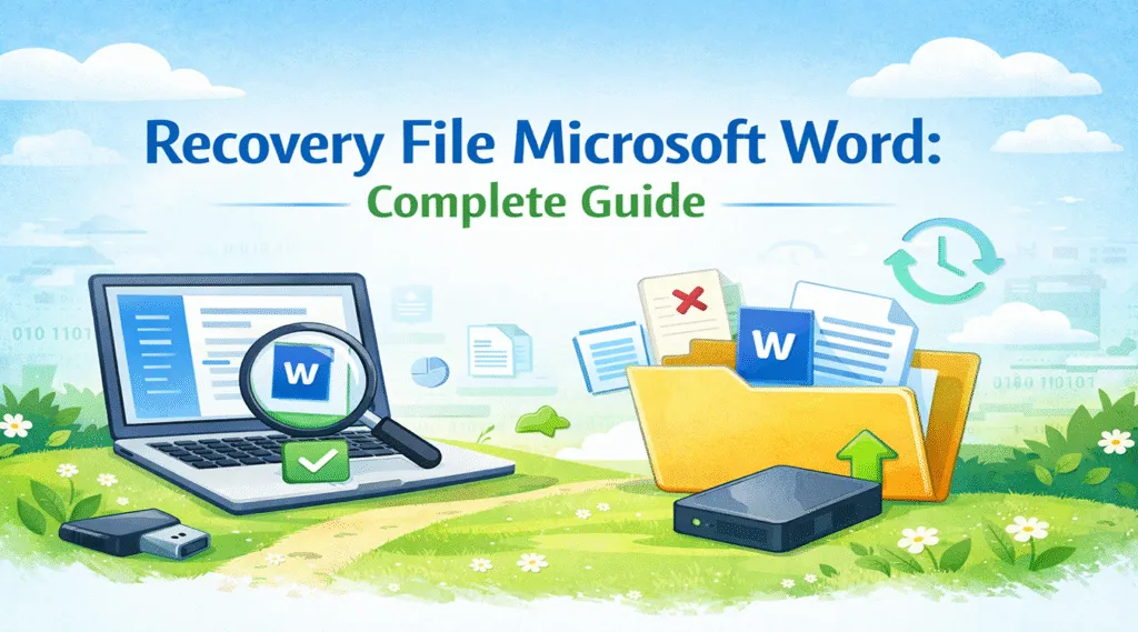 Recovery File Microsoft Word Complete Guide