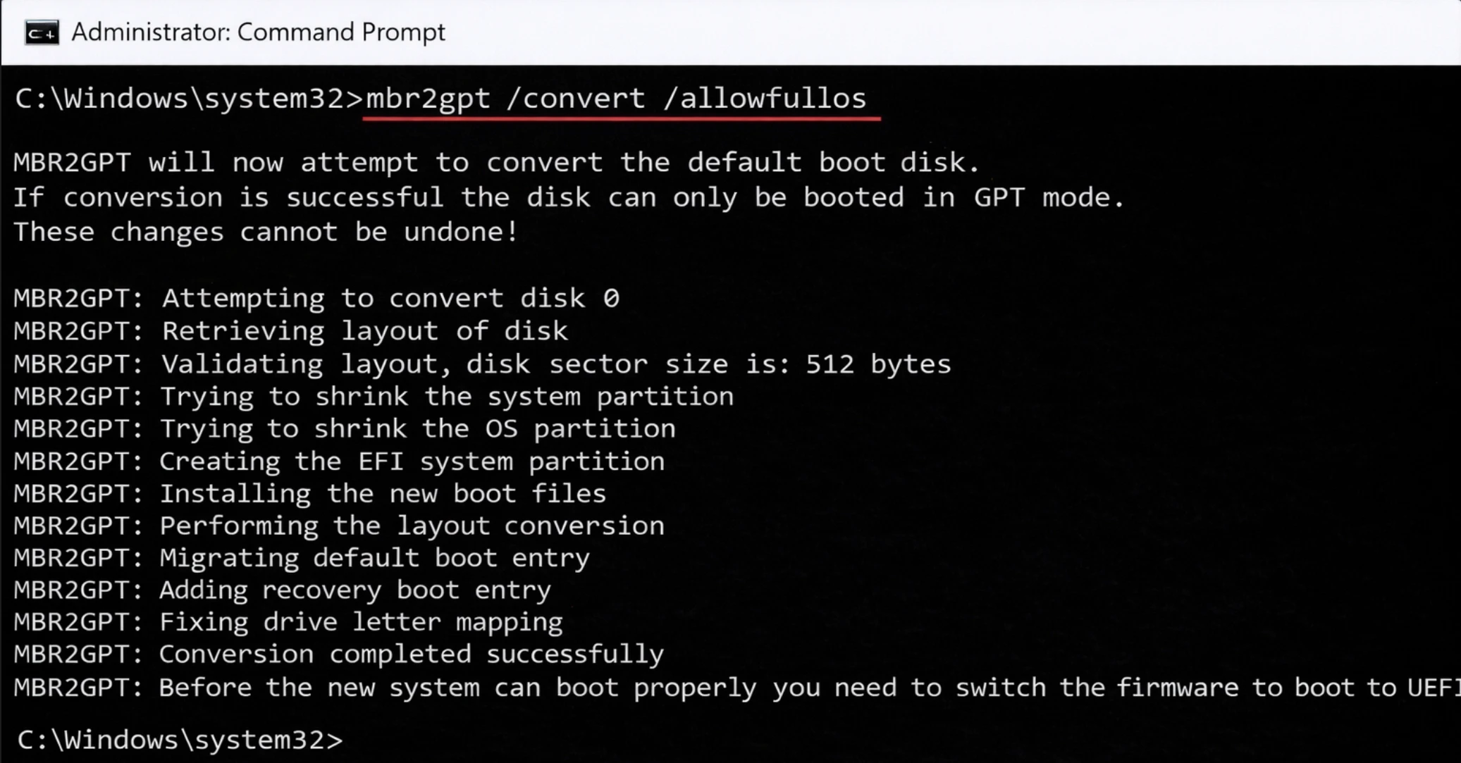 mbr2gpt-convert