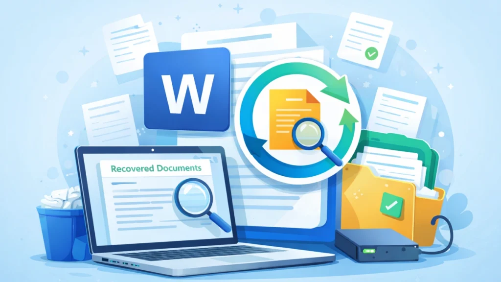 Wiederherstellung eines geöffneten Dokuments in Word