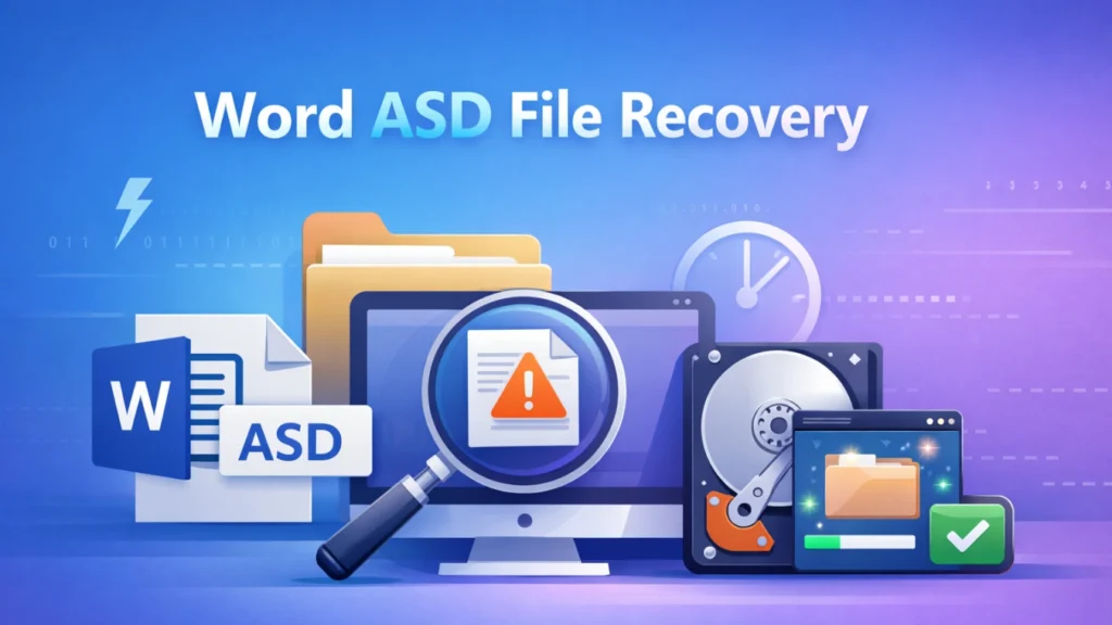 ワードASDファイルの復元方法