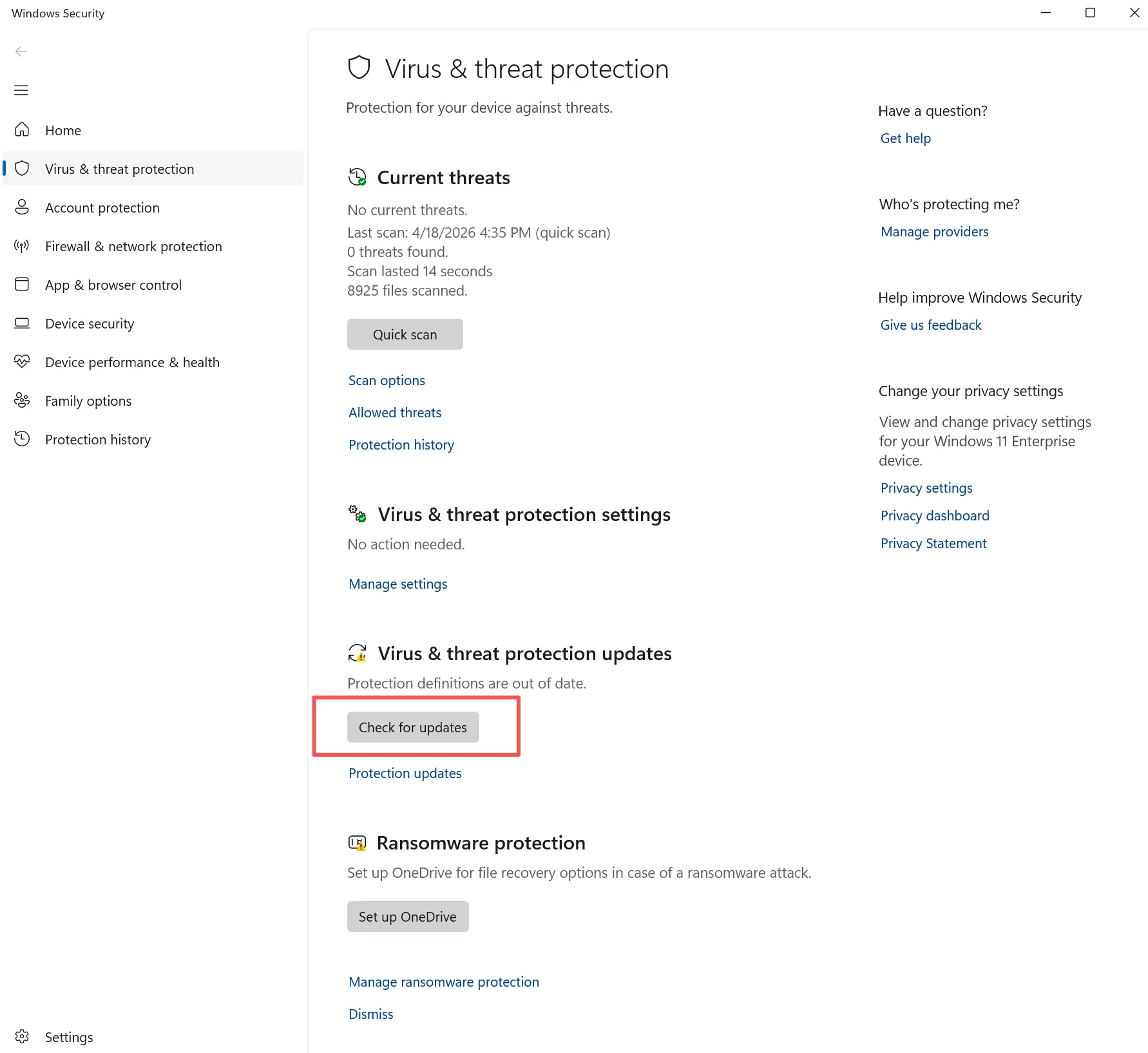 Aggiornare Microsoft Defender all'ultima versione in caso di attacchi BlueHammer