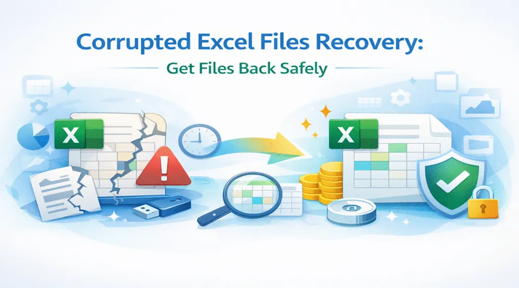 Corrupted Excel Files Recovery Get Files Back Safely