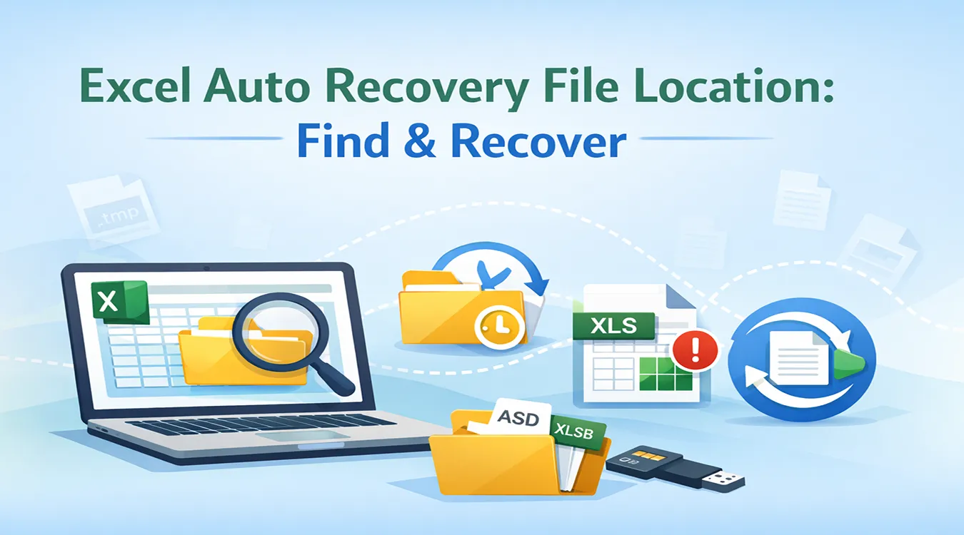 Excel Auto Recovery File Location: Buscar y Recuperar | Amagicsoft