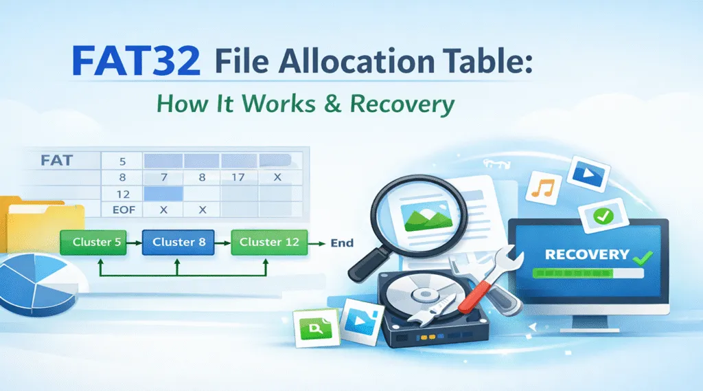 FAT32 File Allocation Table: How It Works & Recovery