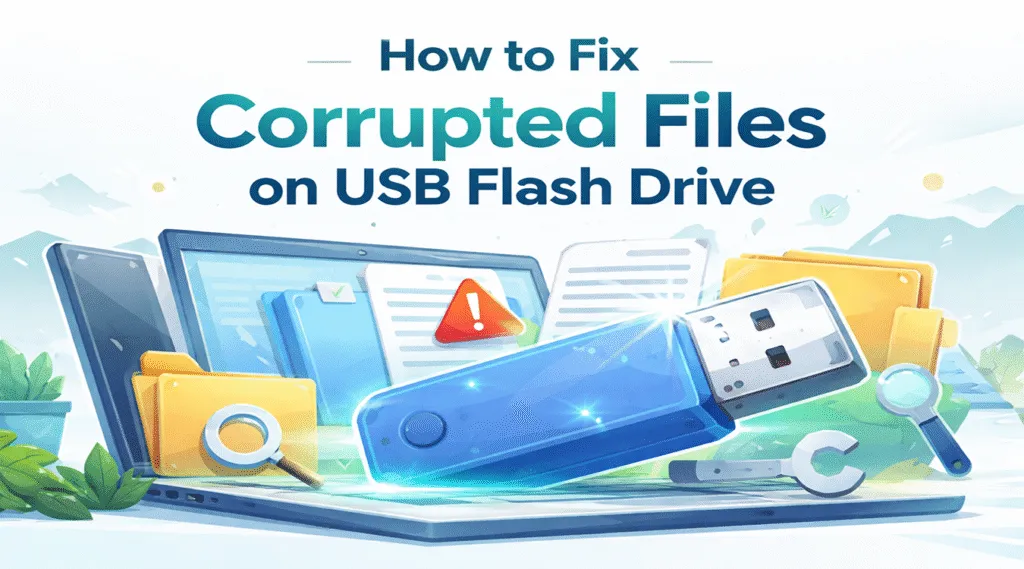 How to Fix Corrupted Files on USB Flash Drive