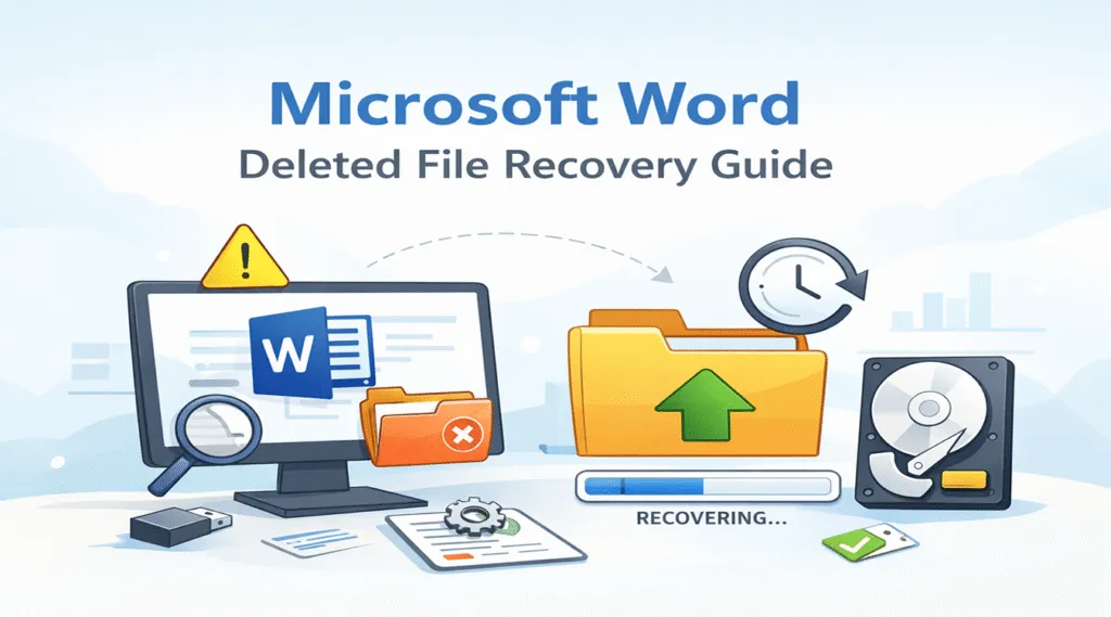 Microsoft Word 삭제된 파일 복구 가이드