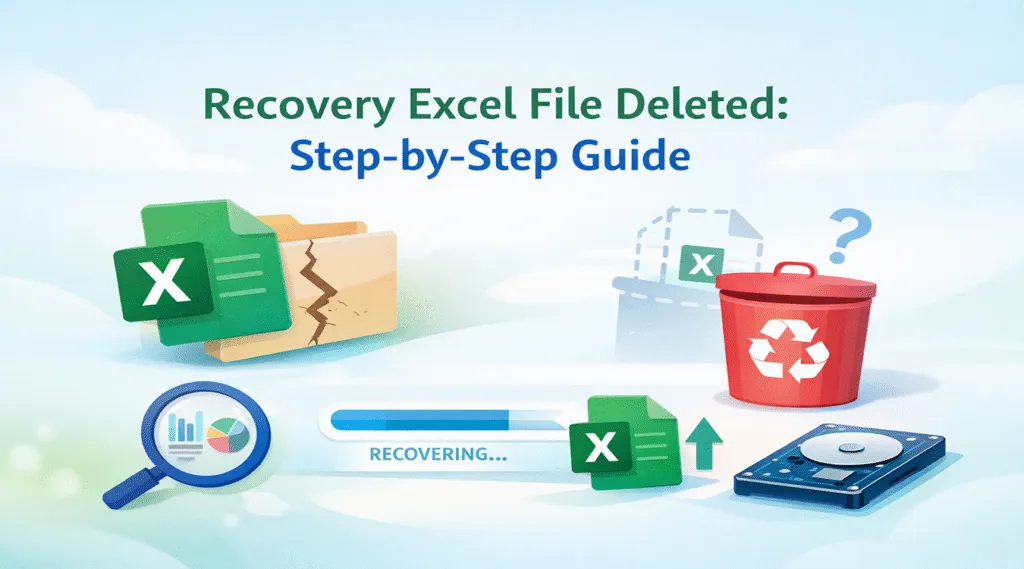 Recovery Excel File Deleted Step-by-Step Guide