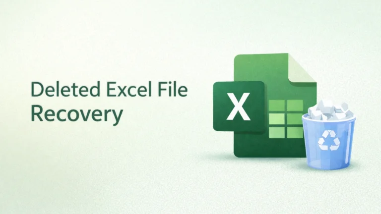 Guida al recupero dei file Excel cancellati