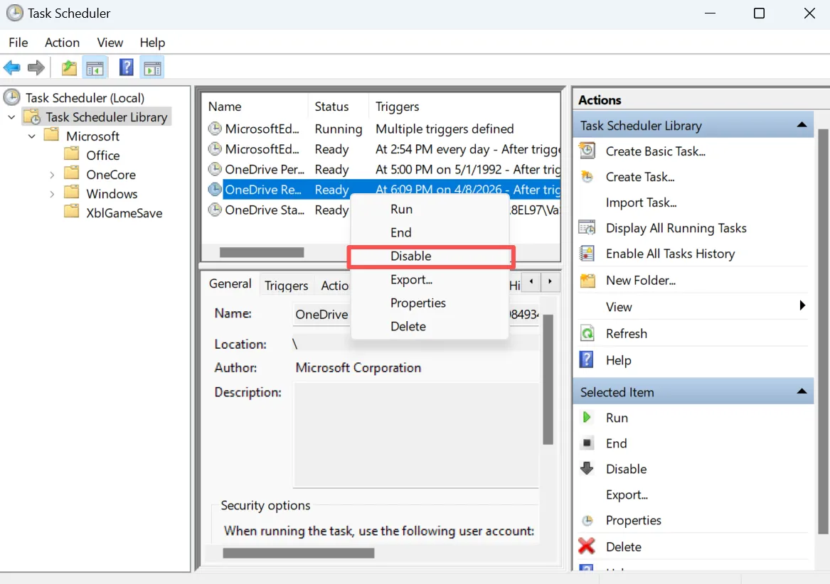 disabilitare il task-scheduler in caso di attacchi BlueHammer