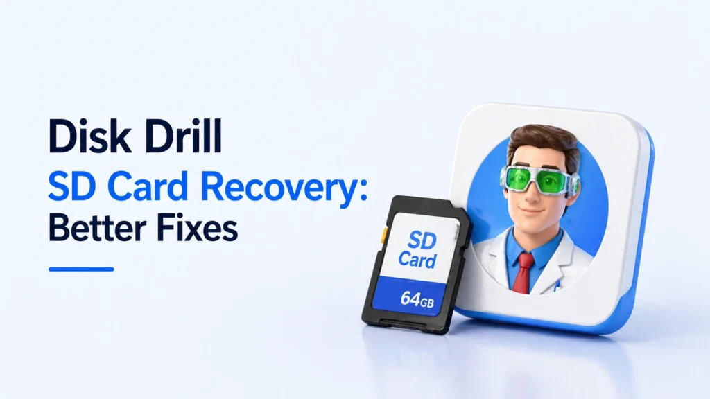 Erfahren Sie, wie disk drill sd card recovery funktioniert