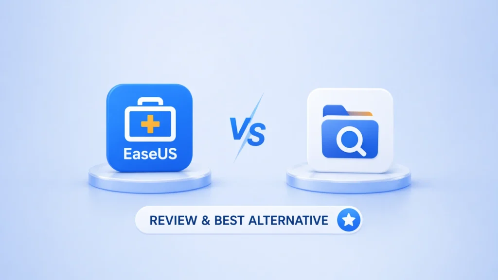 比較 EaseUS 資料復原與 Magic Data Recovery