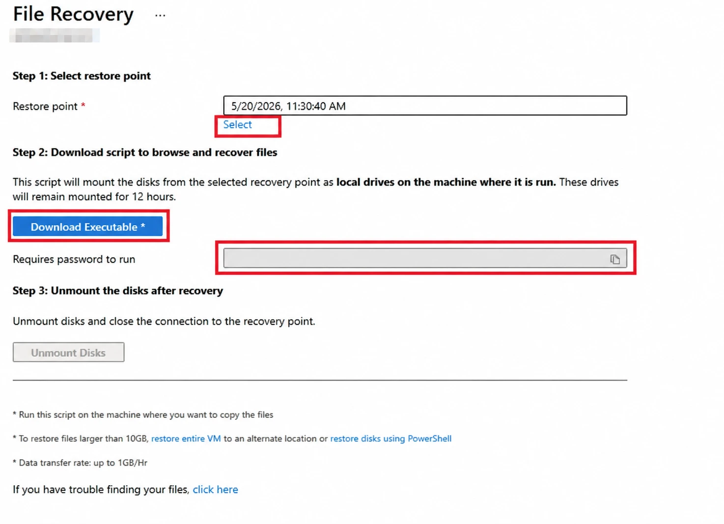 Azure-File-Recovery