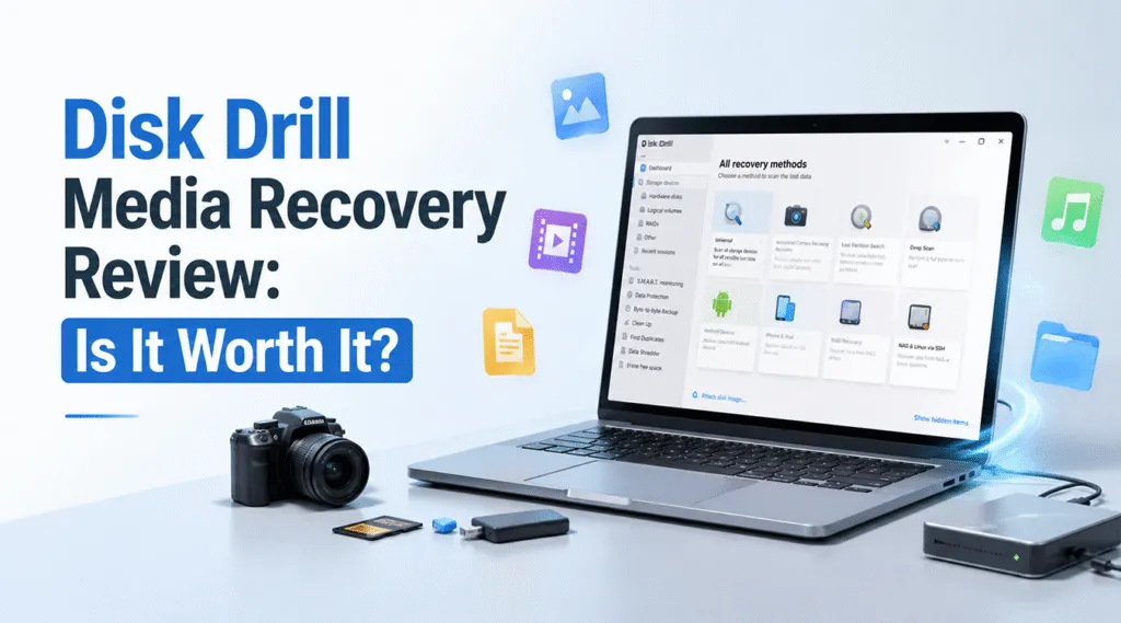 Disk Drill Media Recovery - Recensione: ne vale la pena?