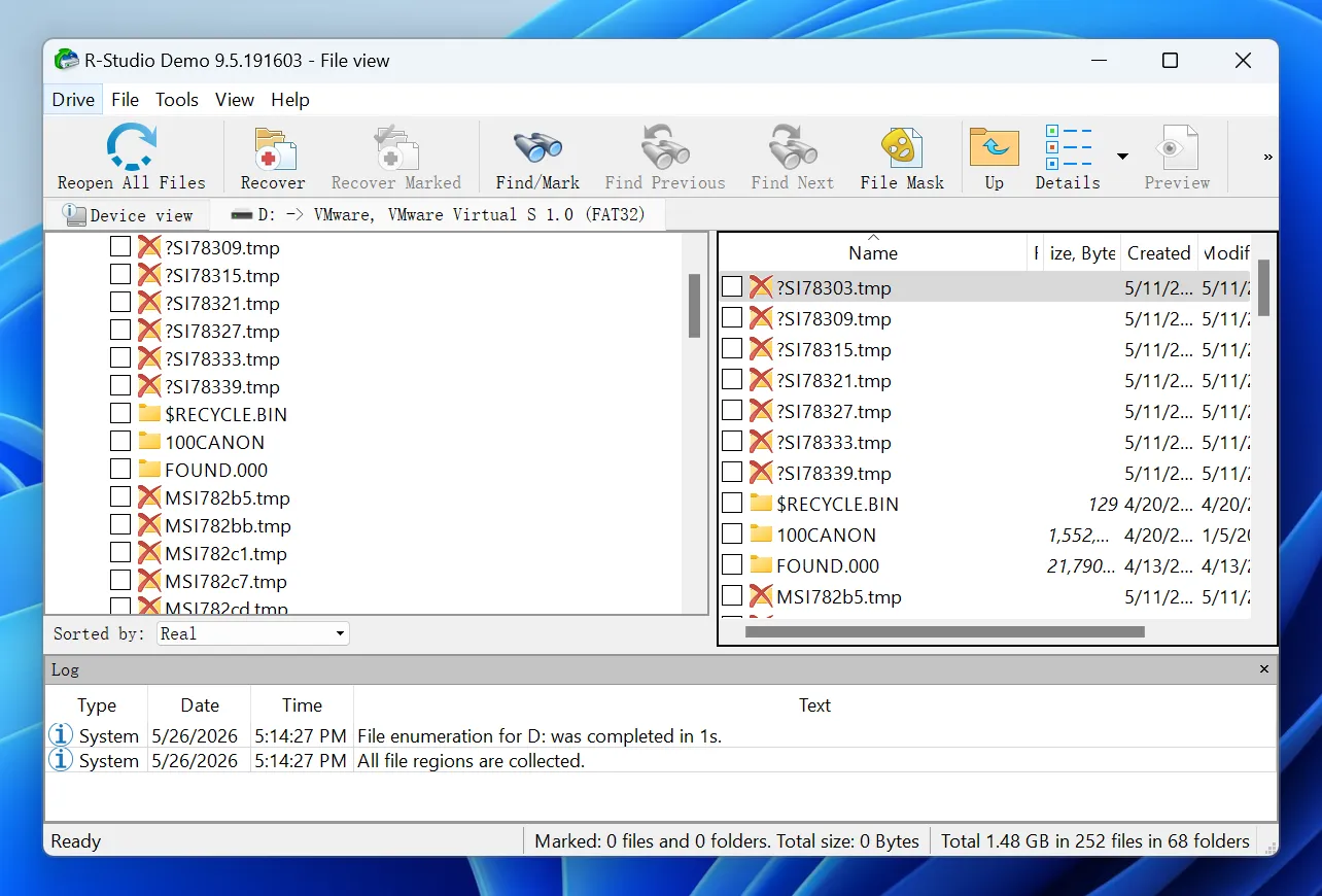 R-Studio for computer data recovery
