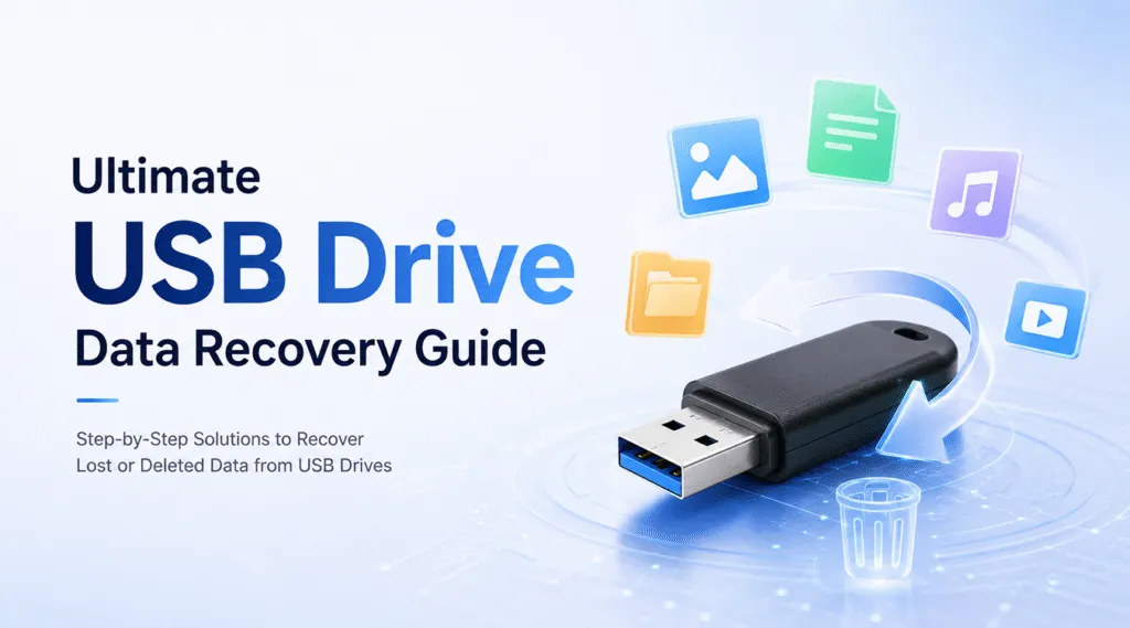 Guía definitiva de recuperación de datos de unidades USB (2026)