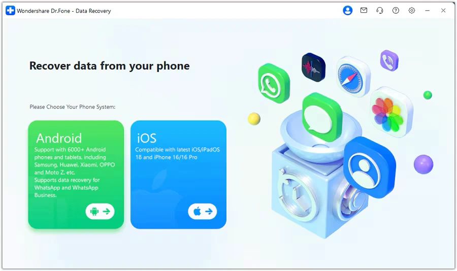 Dr Fone Data Recovery