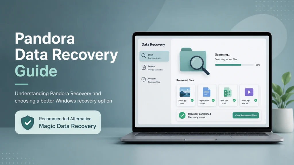 Saber qué significa Recuperación de Pandora